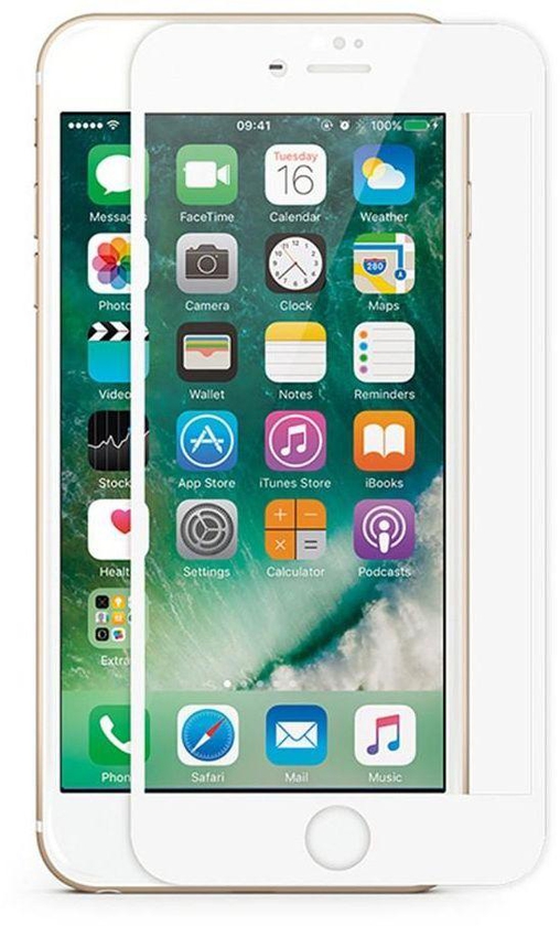 RINCO 3D TEMPERED GLASS SCREEN PROTECTOR FOR IPHONE 7  plus-5.5 white