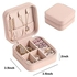 Mini Jewelry Travel Case, Small Travel Jewelry Organizer, Portable Jewelry Box Mini Storage Organizer Portable for Rings Earrings Necklaces Bracelet Bangle,Gifts for Girls Women (Black)