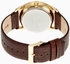 Skagen Men's SKW6066 Holst Multi-Function White Dial Brown Leather Watch
