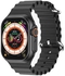 W&O X9 ULTRA Smart Watch, Amoled Screen - Black