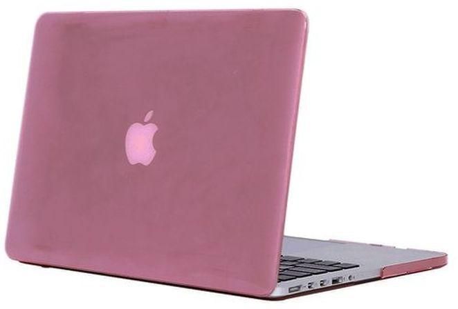 Coosybo 13" Pro With HDMI Port Case, Crystal Hard Rubberized Cover For 2012-2015 Macbook 13.3 Retina, Pink