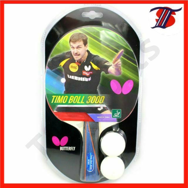 Butterfly Timo Boll 1000/ 2000/ 3000 free 2 balls