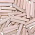 Generic 100 Pack Wooden Dowel Pins Wood Kiln Dried Fluted and