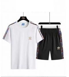 Adidas Summer Outfit T-shirt and Short | Black and White