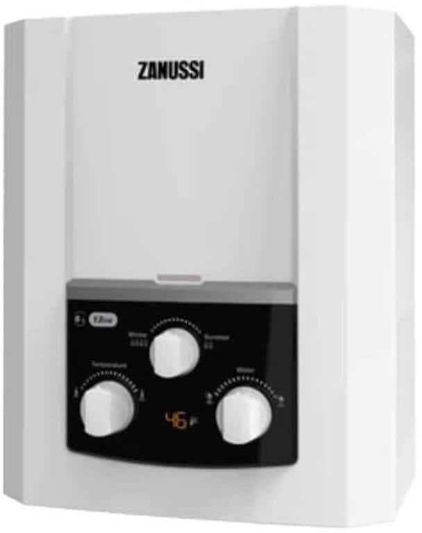 Zanussi Gas Water Heater - 6 Liter - White - ZYG06313WL