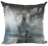 18-Inch Watercolor Horse Print Pillow Cover Multicolour 45x45centimeter