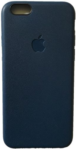 Apple iPhone 6/6S Leather TPU Cover Case - Dark Blue