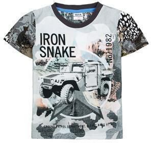 b'Boys T Shirt,  Iron Snake Print Tshirt, Kids Clothes'
