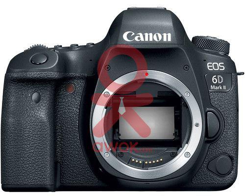 Canon EOS 6D Mark II Body, 26.2 MP, DSLR Camera, Black