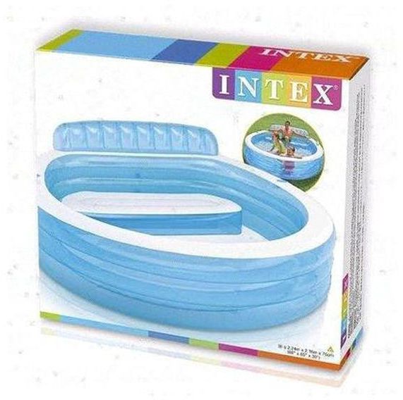 Intex Inflatable Swim Center Family Lounge Pool With Electric Pump 57190