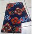 Africa Design African Kitenge Fabric-Navy Blue