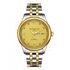 Kingnuos Fashion temperament diamond calendar height waterproof stainless steel quartz watch (Gold&Silver)