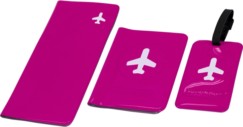 Travelines 3-in-1 Passport Cover + Luggage I.D. + Document Holder