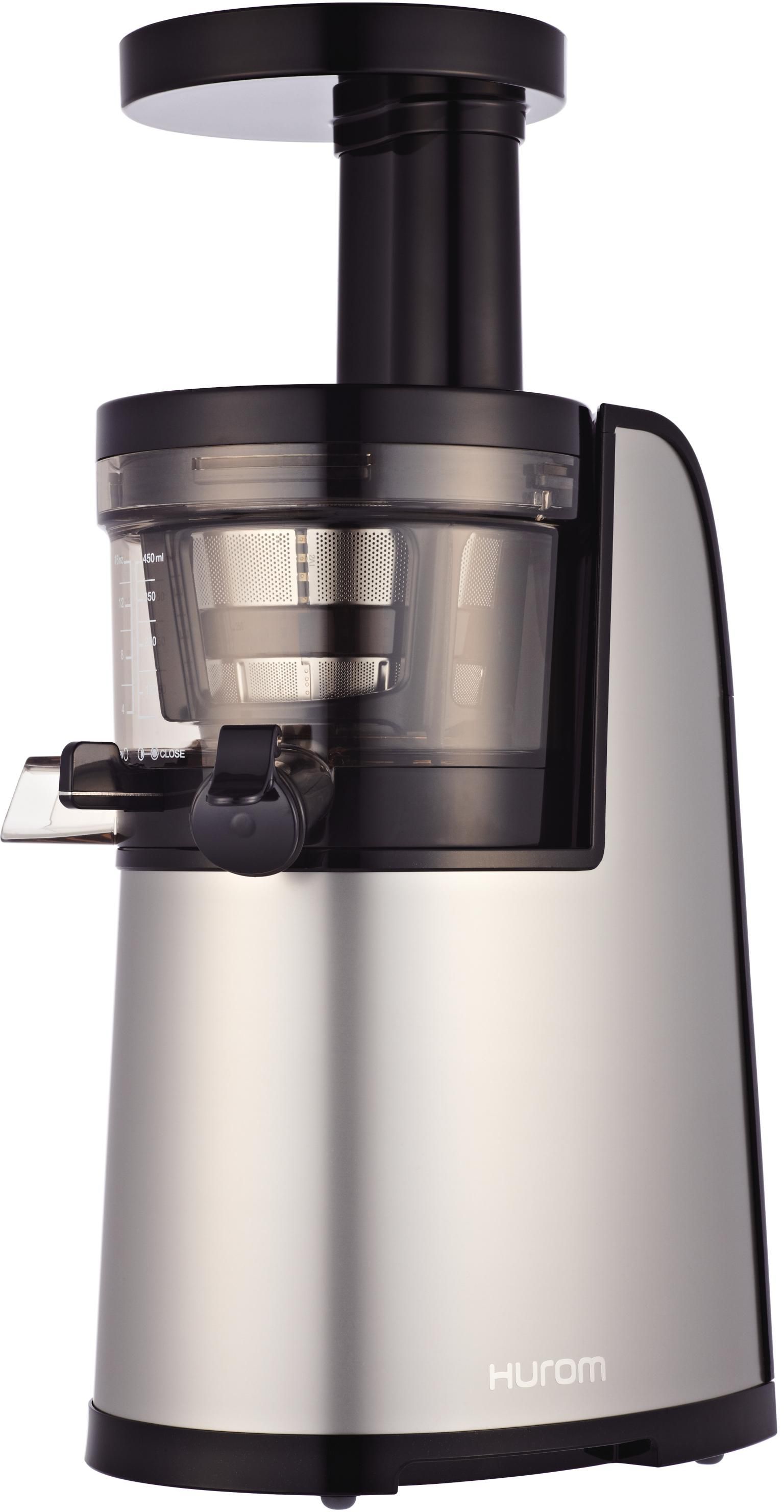 Hurom Slow Juicer HU 600 2nd Generation Polished Stainless Steel HG 2nd Generation