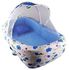 Foldable Moses Baby Bed- Multicolour