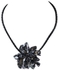 Mysmar Black Pearl Shell Necklace [X2005]