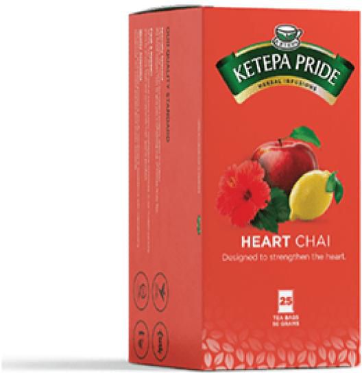 KETEPA PRIDE HEART CHAI 25 Enveloped Tea Bags