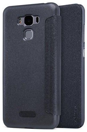 Sparkle Flip Cover For Asus ZenFone 3 Max (ZC553KL) Grey