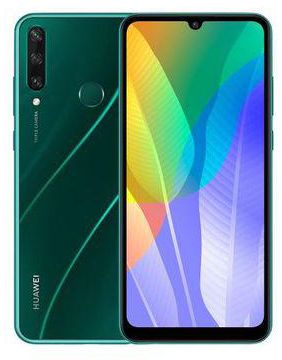 Huawei Y6p, 6.3", 64 GB + 3 GB(Dual Sim), 5000 MAh - Green