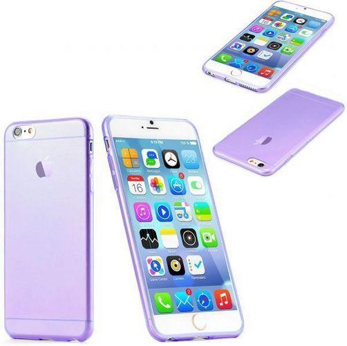 Ultra Thin Slim Soft Gel TPU Back Case Cover Skin For 5.5 Inch Apple iPhone 6/iPhone 6S Purple