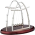 Newton'S Cradle Steel Balance Ball Pendulum - Deep Red