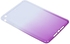 Generic TPU Protective Back Cover Gradient Color Tablet Case For IPad Mini 1 / 2 / 3 - Purple