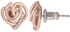 Fossil Women's Stainless Steel Glitz Knot Stud Earrings - JF02252791