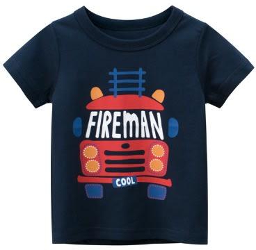 Fireman Boy Top