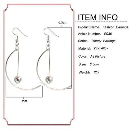 Eissely Women's Elegant Pearl Drop Dangle Long Chain Tassel Earrings E