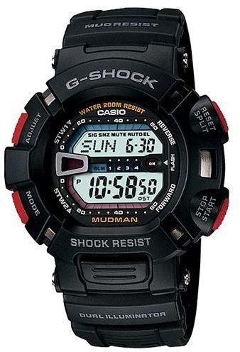 Casio G-Shock for Men - Digital G-9000-1VSDR Resin Watch