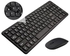 Mini Wireless Keyboard & Mouse Combo-Black
