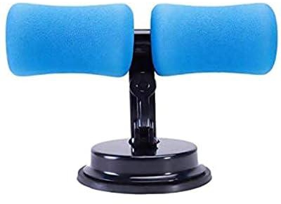 Adjustable Suction Cup Sit-Up Abdominal Core Trainer Home Portable Roll Belly Movement Assistive Device (Blue)
