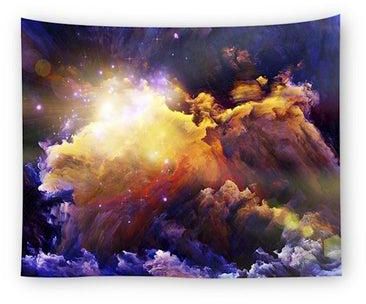 Home Tapestry Wall Hanging Multicolour 150x130 centimeter