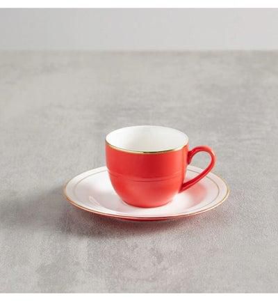 Annuum Espresso Cup and Saucer Set 90 ml