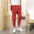 Pants men's linen nine pants loose cotton and linen thin section feet trousers men's 9 points Chinese style casual pants