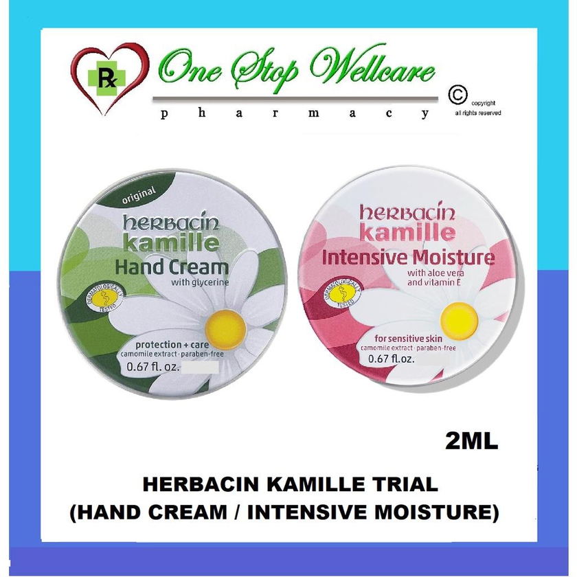Herbacin Kamille Trial 2ml (Intensive Moisture / Hand Cream)