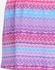 Ravin Ikat Patterned Top - Pink, Purple & Turquoise