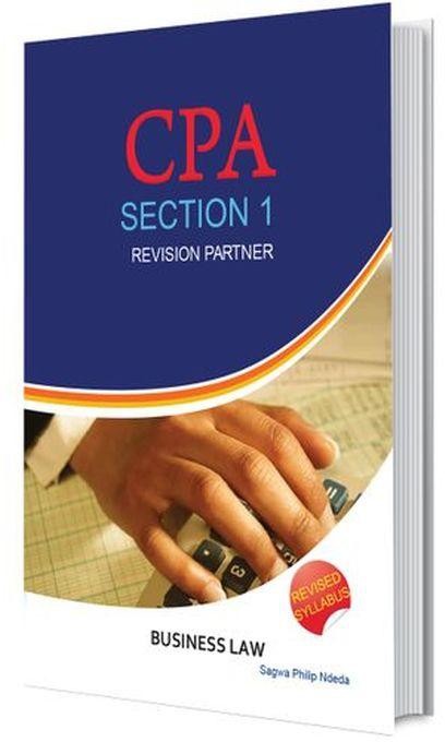 Manifested Publishers CPA SECTION 1 BUSINESS LAW REVISION PARTNER