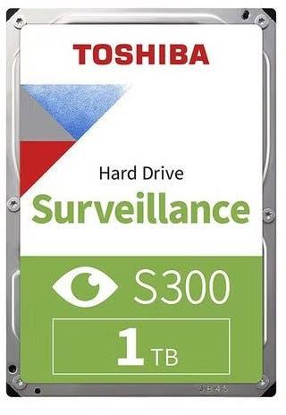 Get Toshiba S300 Surveillance PC Hard Drive, 1TB - Silver with best offers | Raneen.com