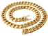 Stainless Steel Cuban Link Necklace + Bracelet