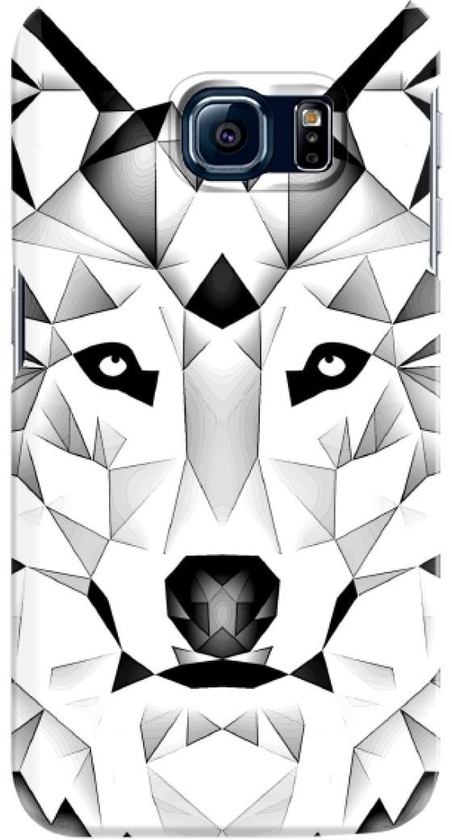 Stylizedd Samsung Galaxy S6 Edge Premium Slim Snap case cover Matte Finish - Poly Wolf