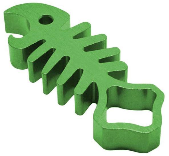 Generic Fishbone Wrench Nut Screw Spanner Tighten Thumb Tool For GoPro Hero 3+/3/2/1 Green