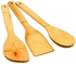 Wooden Spoons For Cooking Wood Kitchen Utensil Set - 3 Pcs...