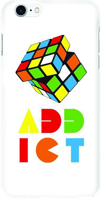 Stylizedd Apple iPhone 7 / iPhone 8 Slim Snap case cover Matte Finish - Rubiks Addict