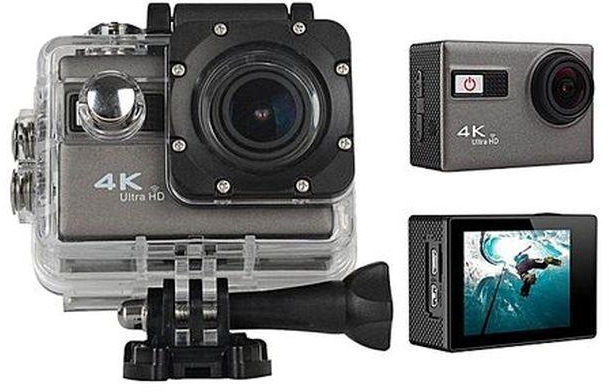 WIFI 4K Ultra HD Sport Action Camera 1080P 60fps HDMI 20MP+ 170 Degree Wide Viewing Angle Waterproof DV Camcorder For Outdoor Sports. Silver