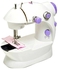 Multifunctional Mini Sewing Machine With Two Speed Control أبيض