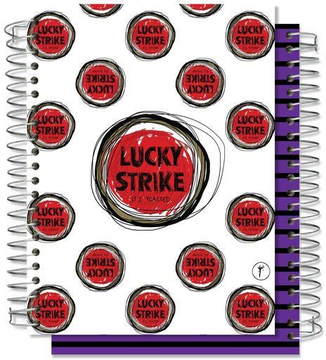 YM Sketch 0178 Lucky Strike - Notebook A5 Side Wire