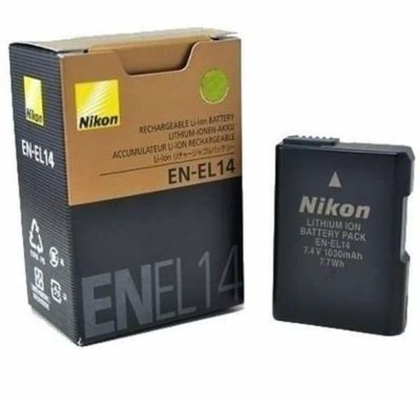 Nikon EN-EL14a Battery For Nikon D3400 D5600 D3500 D3200