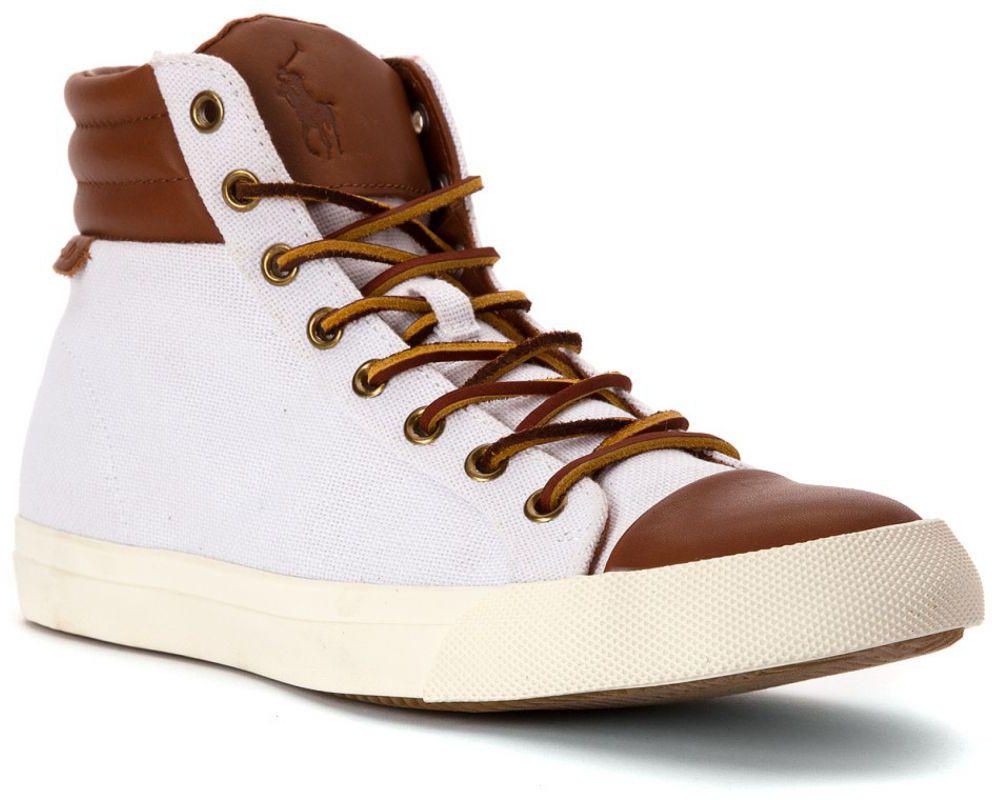 Polo Ralph Lauren Boots for Men, White, Size 43 EU - 816589773001