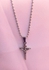 Silver Chain With Cross Pendant
